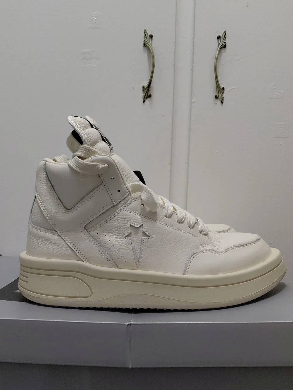 Converse x Rick Owens TURBOWPN Mid 'Egret'Men's